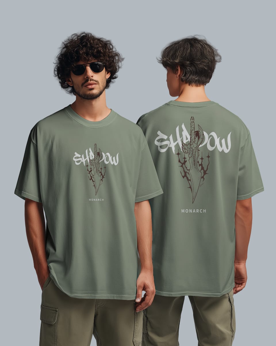 200+ GSM Premium Drop Shoulder T-Shirt | SKU-12