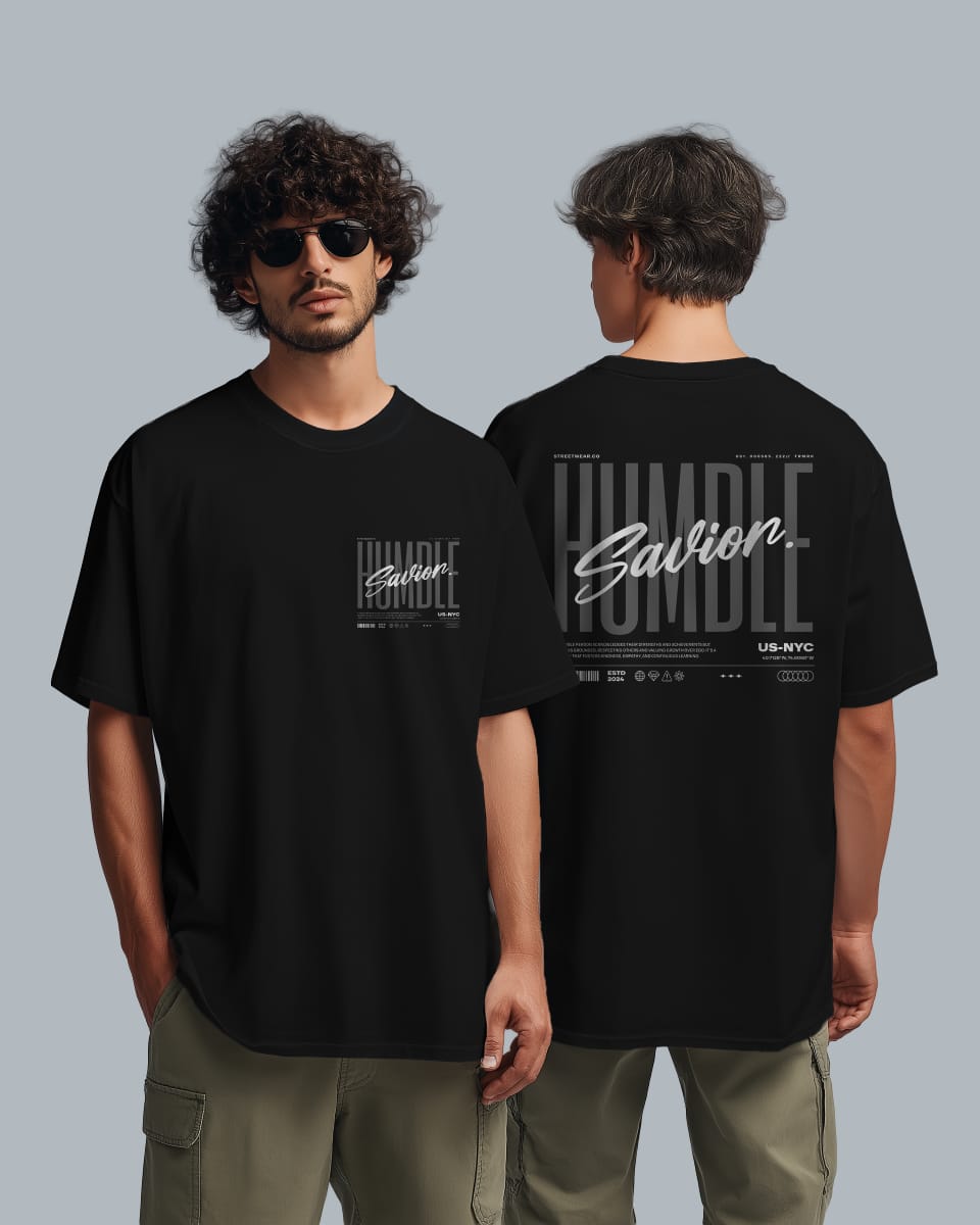 200+ GSM Premium Drop Shoulder T-Shirt | SKU-11