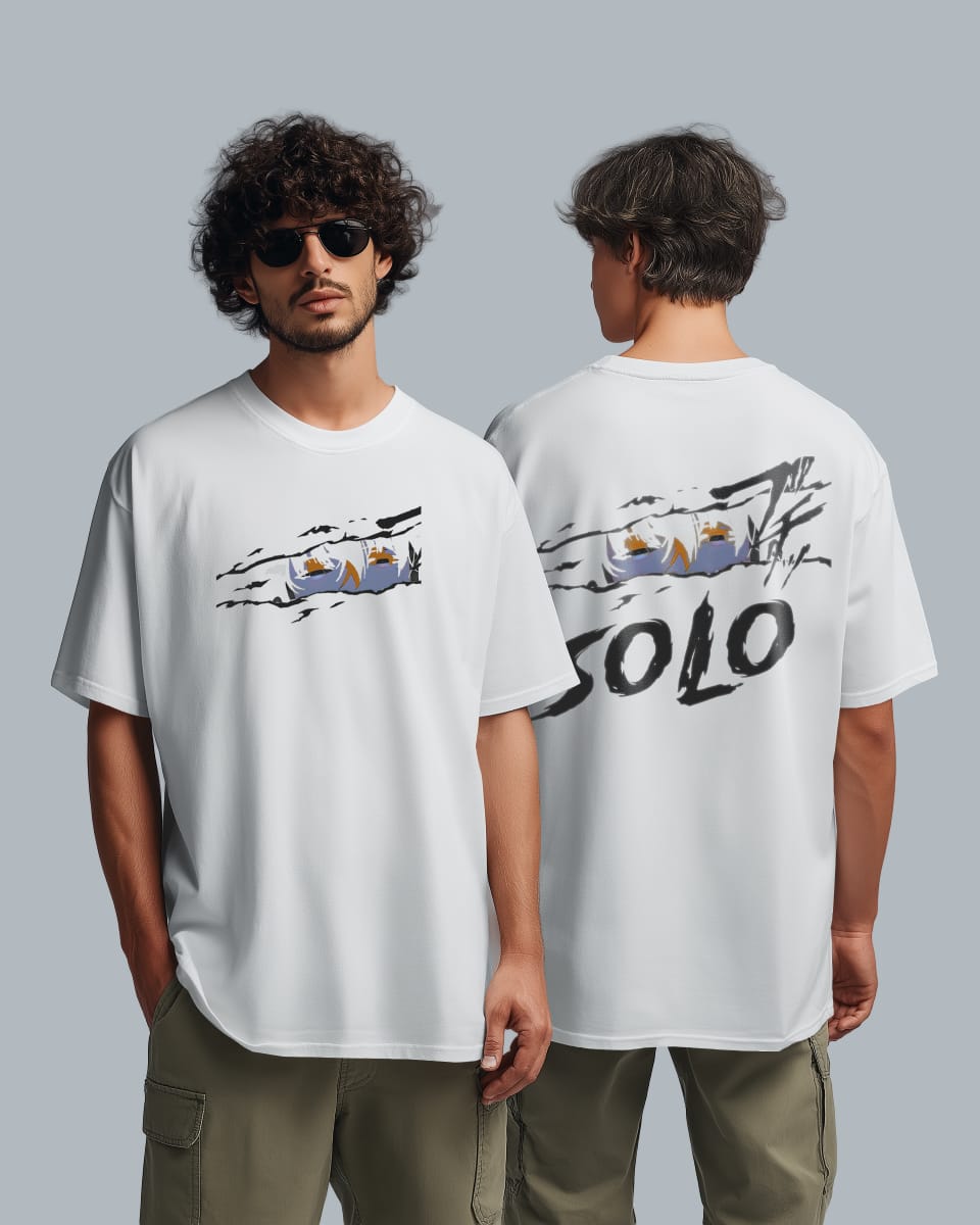 200+ GSM Premium Drop Shoulder T-Shirt | SKU-01